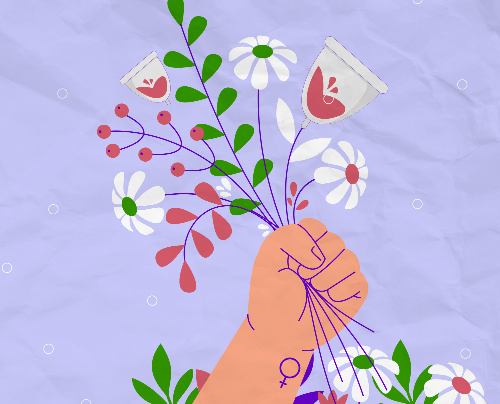 Feminarian – Cartel Jornada de Educación Menstrual